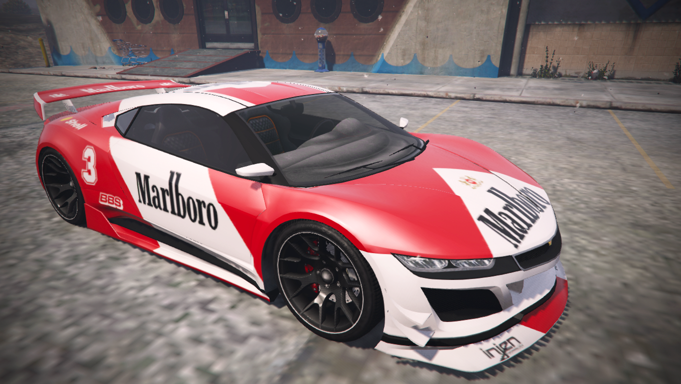 Marlboro Livery For Jester Gta 5 Mods 